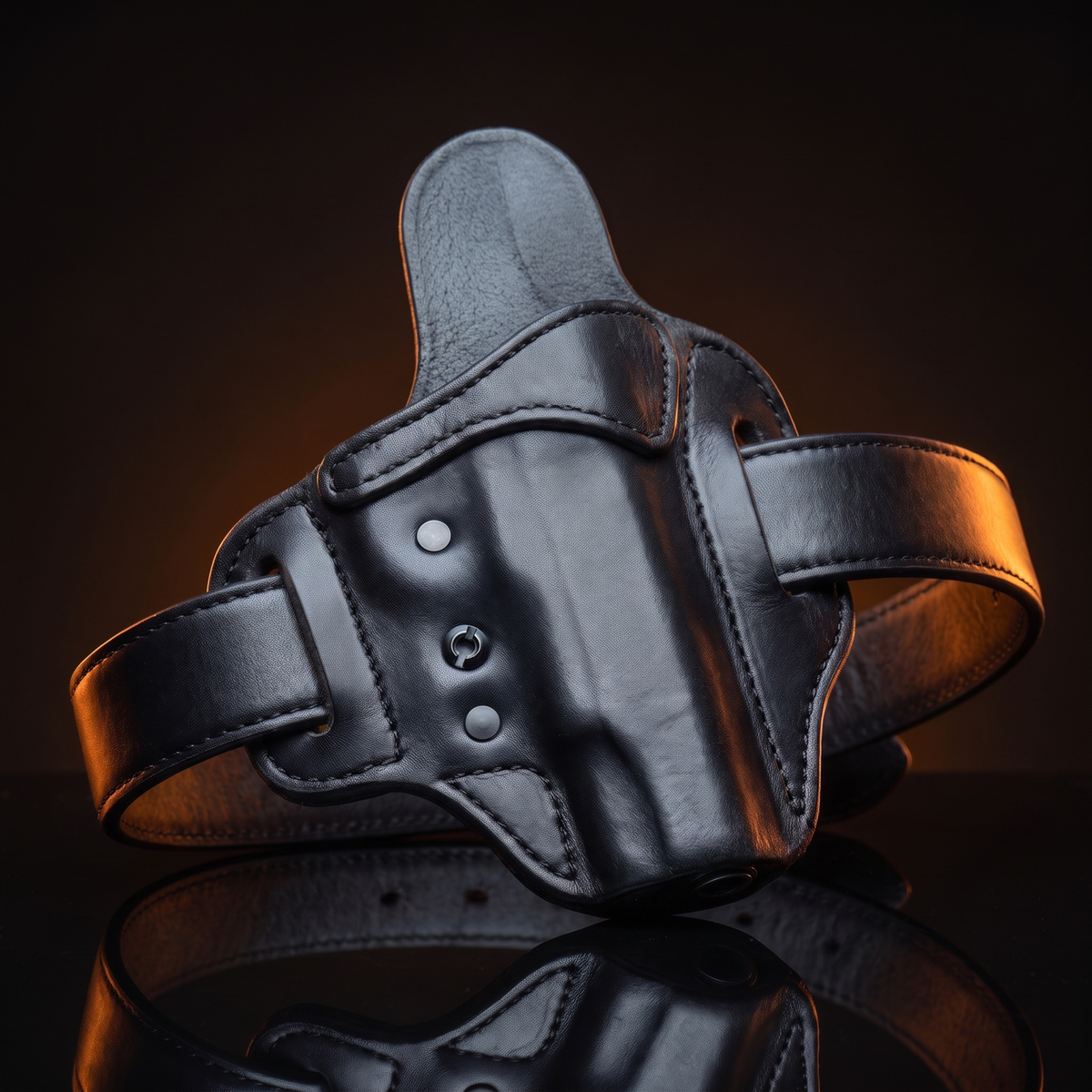 Saddle-grade leather, built to last