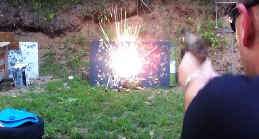 Example of Incendiary Ammo