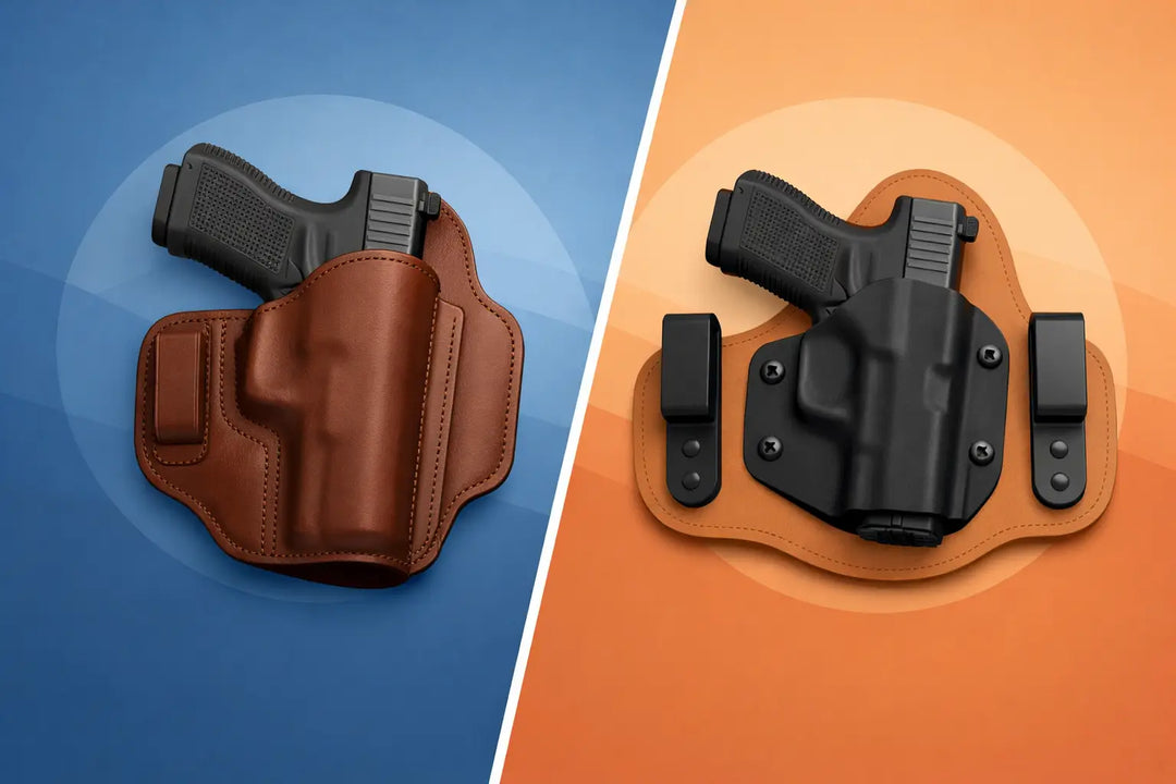 Leather vs Hybrid Holster: Which Carries Better?