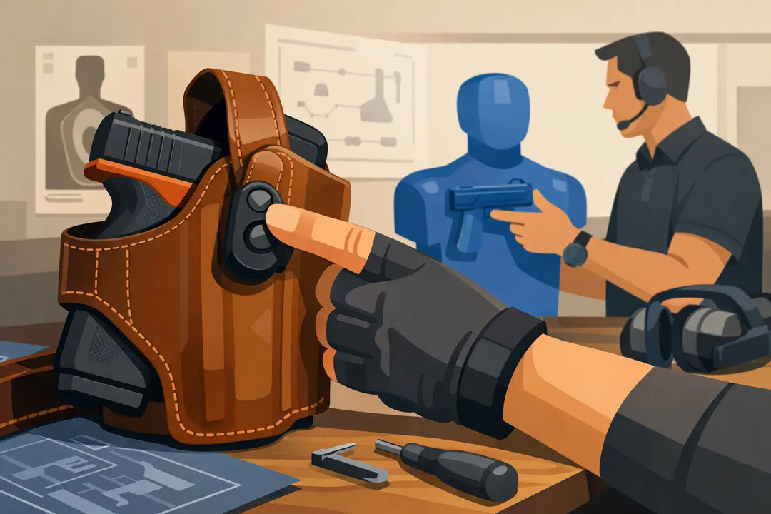 Lock Leather Holster Retention Explained