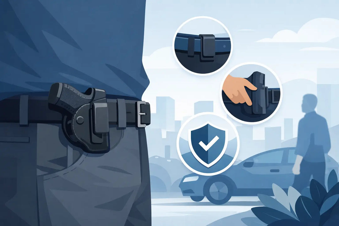 Belt Clip Security for Confident Everyday Carry