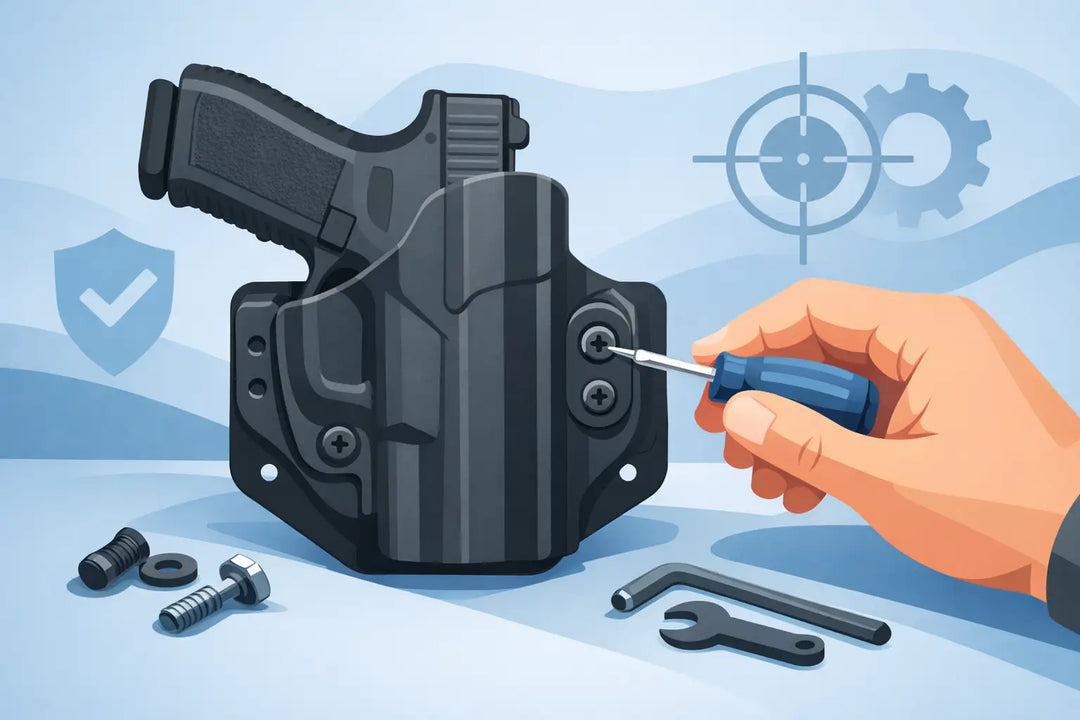 How to Adjust Holster Retention Screws Safely
