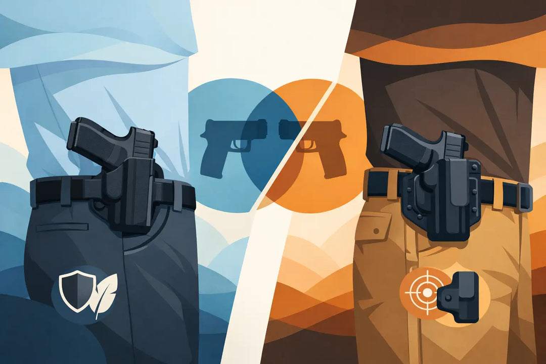 IWB vs OWB Holster: Which Fits You?