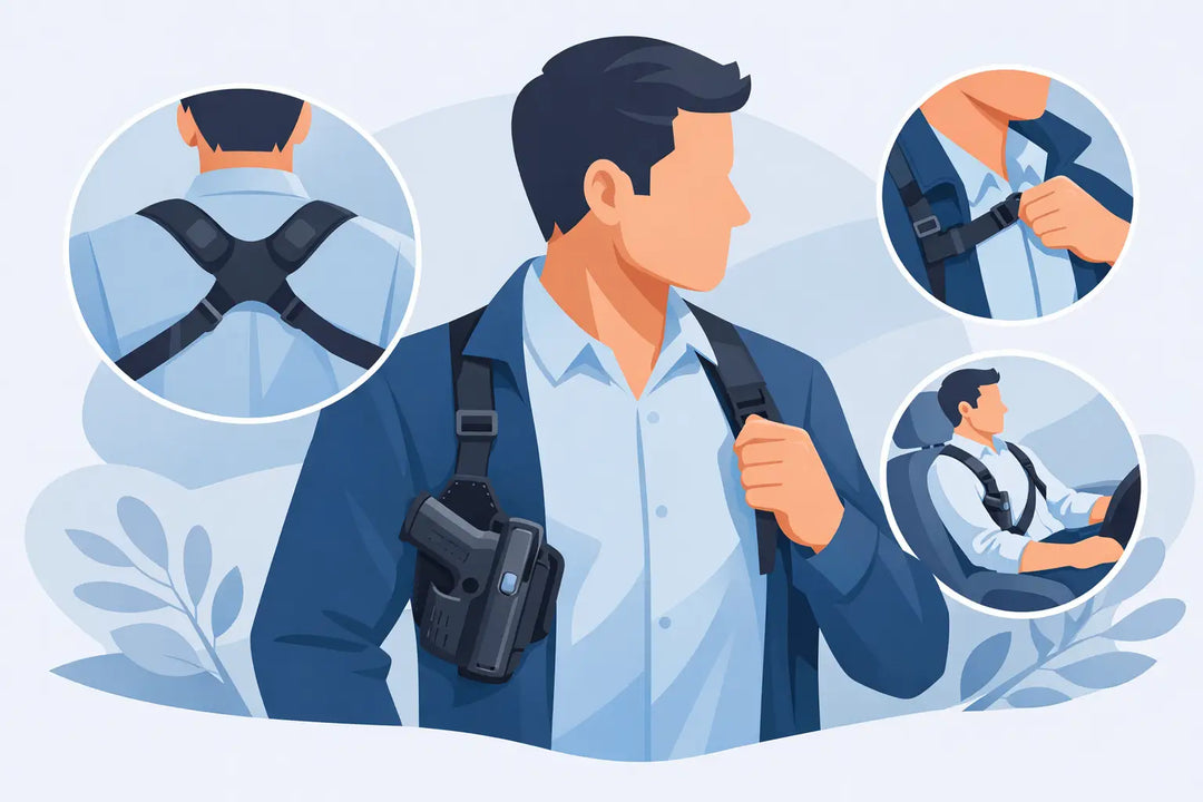 How to Wear Shoulder Holster Comfortably