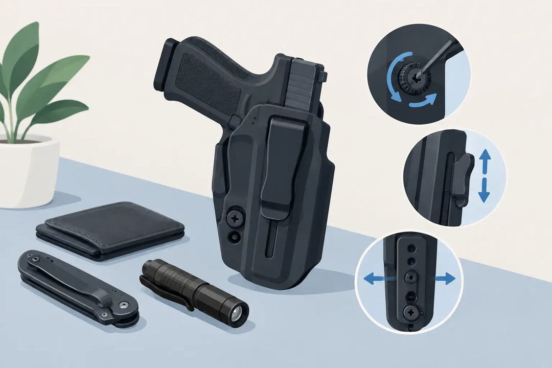 Adjustable Retention Benefits for Everyday Carry