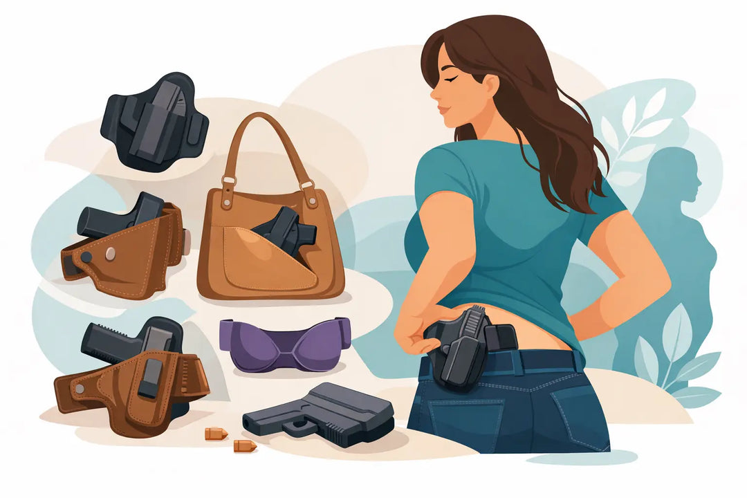 Best Holsters for Women Carriers