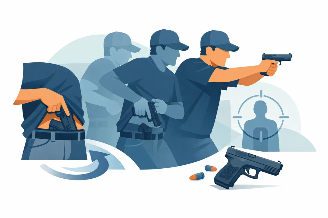 Concealed Carry Draw Stroke Guide for Daily Carry
