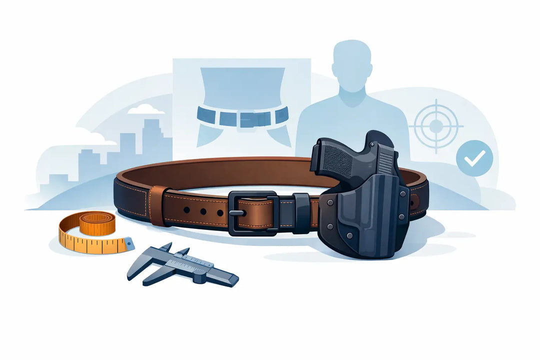 Gun Belt Sizing Guide for Secure Everyday Carry