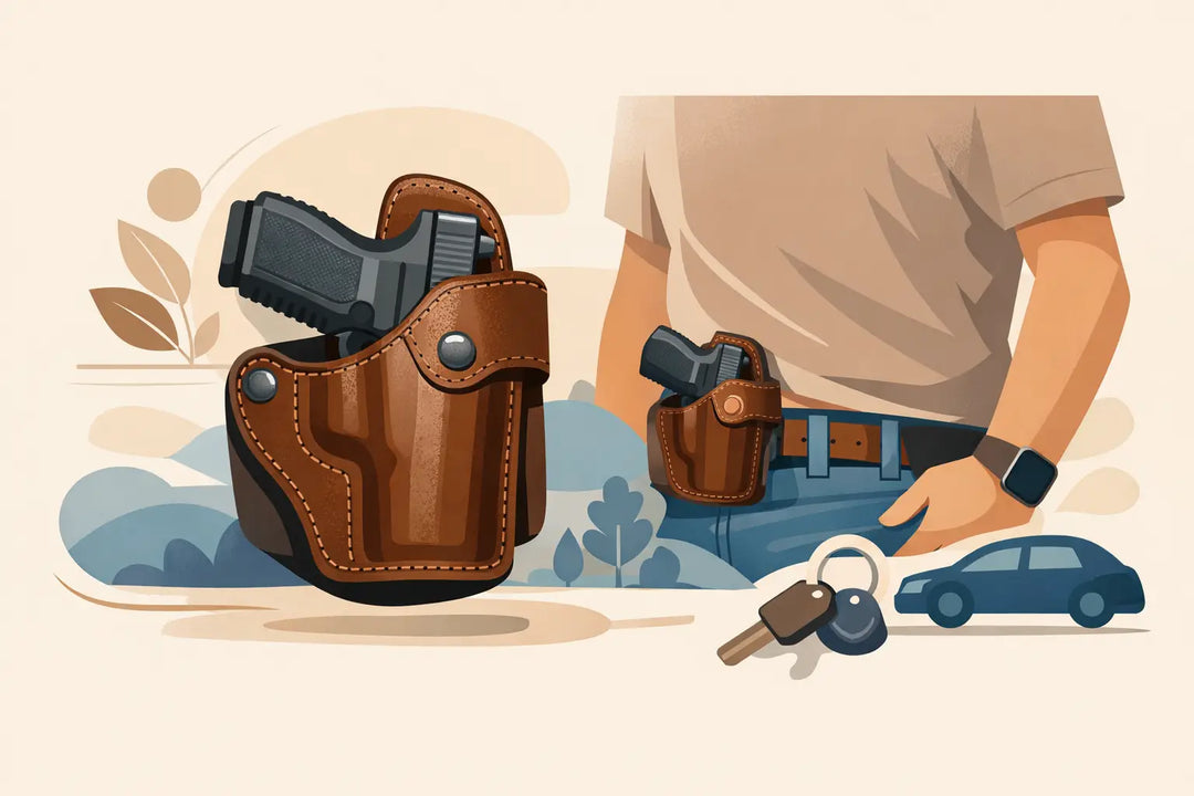 Leather Holsters for Comfortable Everyday Carry