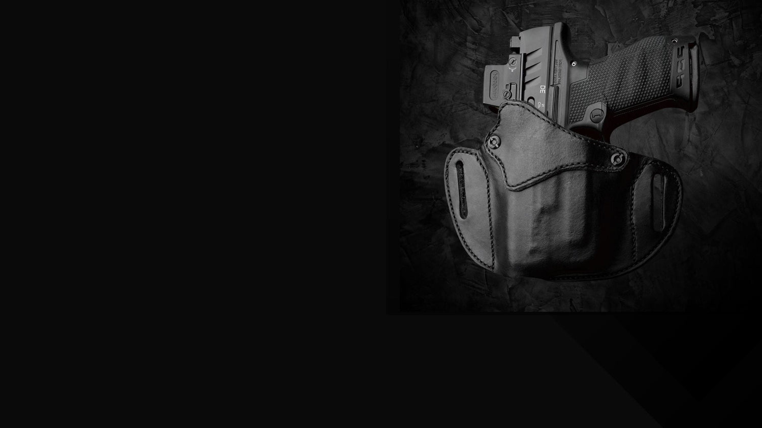 Hyperion Leather Holster for Optics and Lights