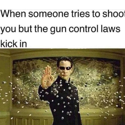 "When the terms and conditions finally save your life."