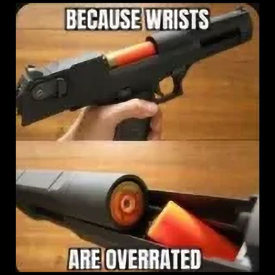 Because wrists are overrated