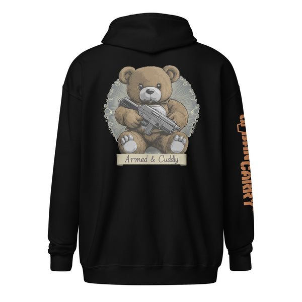 Armed & Cuddly Zip Hoodie