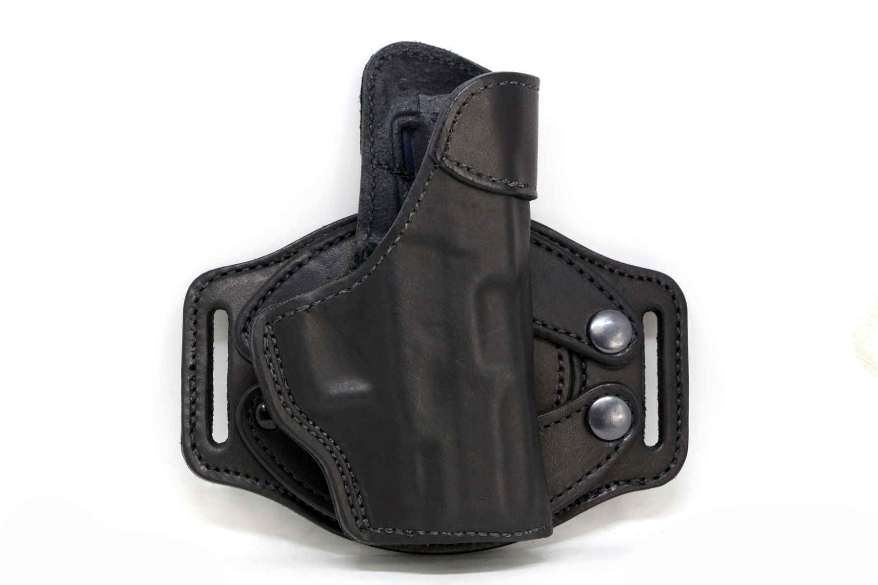 On Duty Conceal RH LH OWB Leather Gun Holster For Taurus PT1911 Rails 