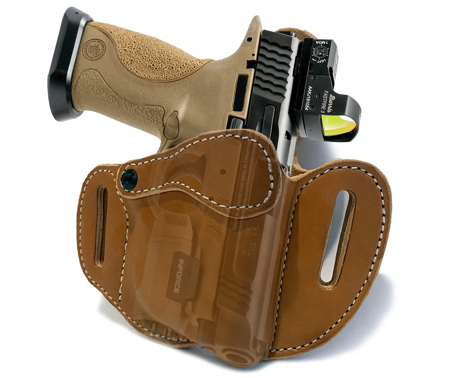 Details about  / LT CUSTOM MAHOGANY IWB Leather Gun Holster YOU CHOOSE:rh,lh-laser-slide-belt-mag